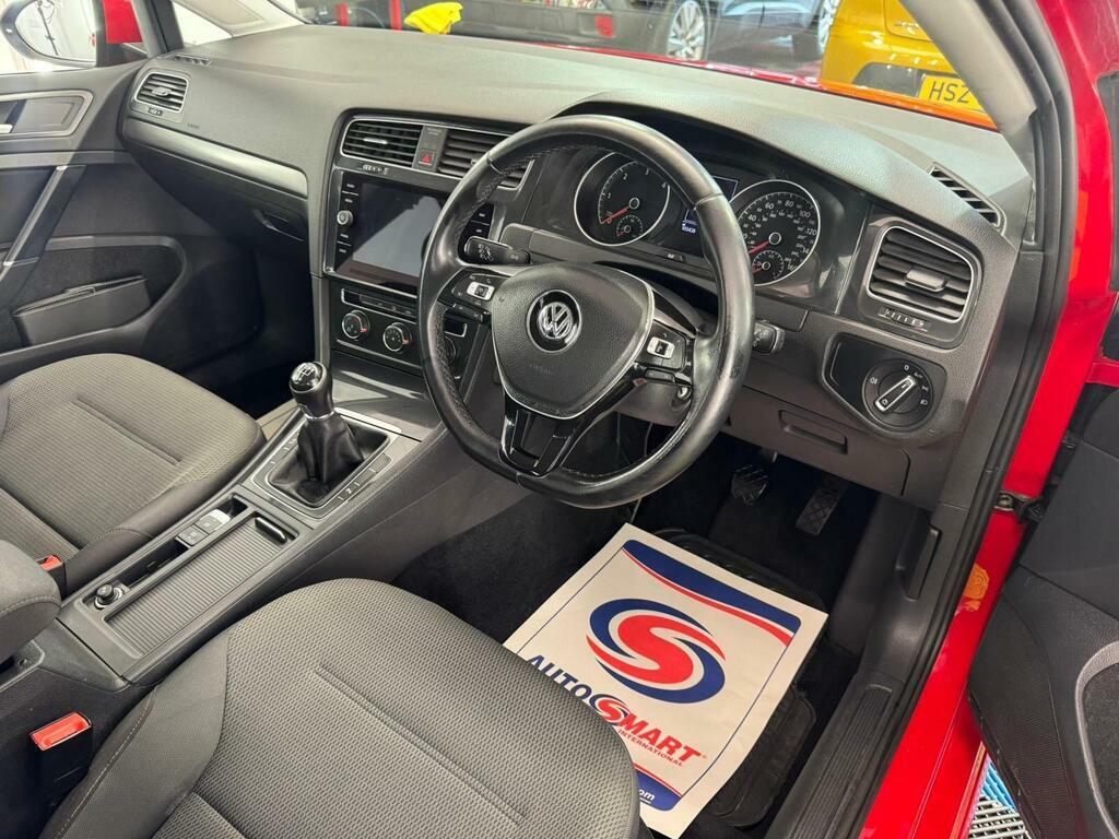 Volkswagen Golf 1.6 Tdi Se Nav Euro 6 S S KGZ4082 Red #5