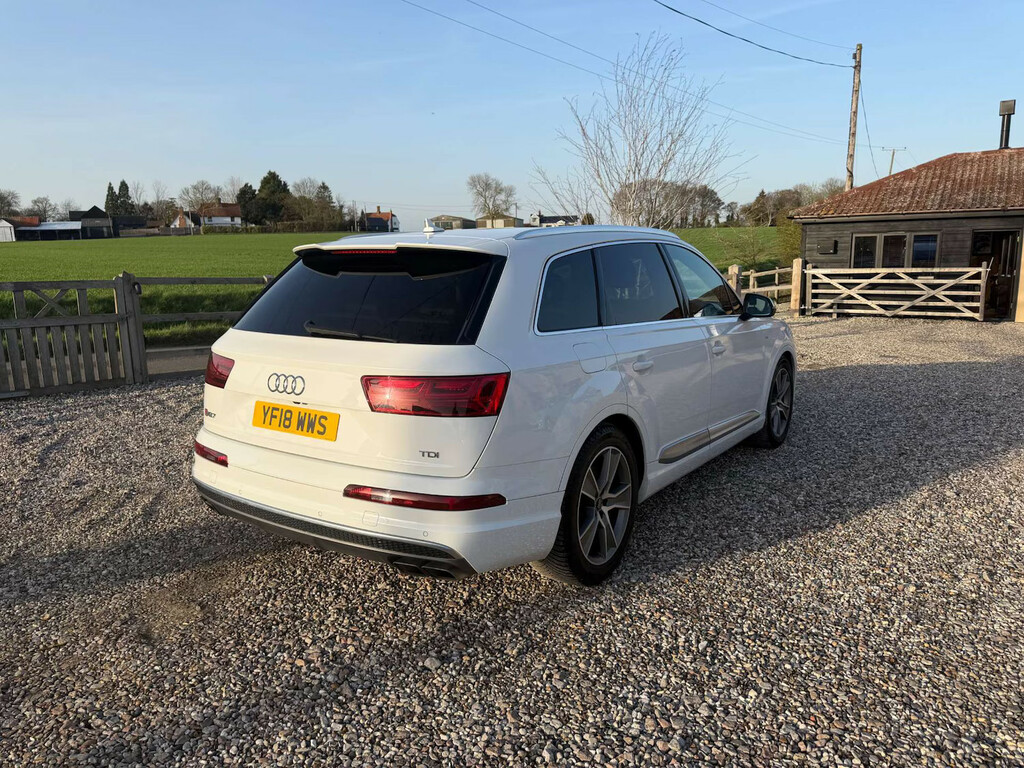 Audi Q7 4.0 Sq7 Tdi Quattro 4Wd Suv YF18WWS White #4