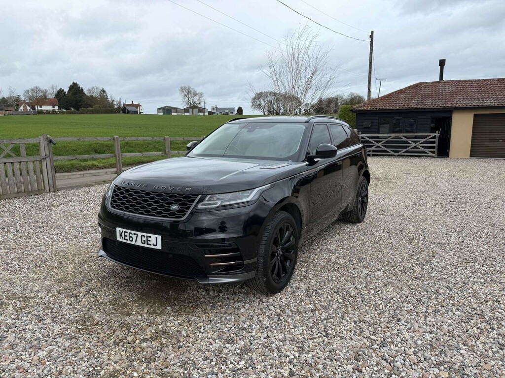 Land Rover Range Rover Velar 2.0 D240 R-dynamic Se Suv 4Wd KE67GEJ Black #2