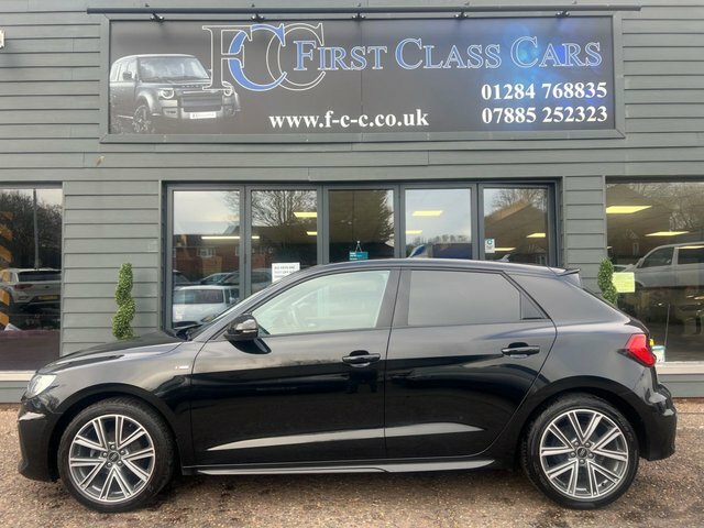 Audi A1 1.0 Tfsi 25 S Line Sportback S Tronic E EO23LUA Black #4