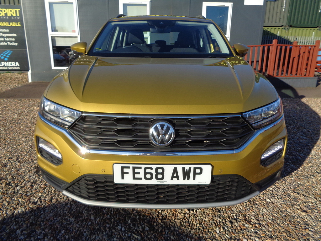 Volkswagen T-Roc Tsi Se FE68AWP Yellow #2
