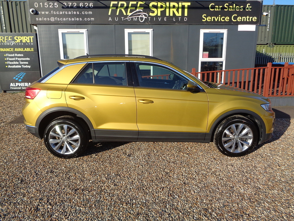 Volkswagen T-Roc Tsi Se FE68AWP Yellow #5