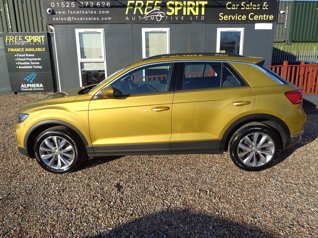 Volkswagen T-Roc Tsi Se FE68AWP Yellow #6