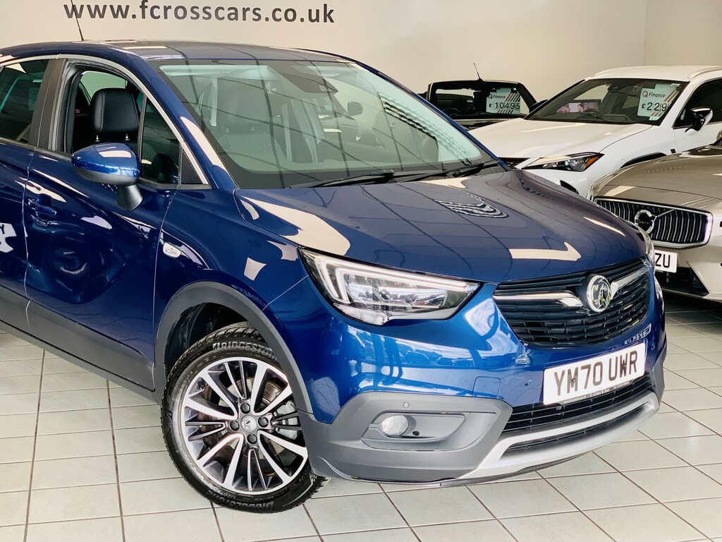 Vauxhall Crossland X Suv 1.2 Turbo Gpf Elite Nav 202170 Blue #4