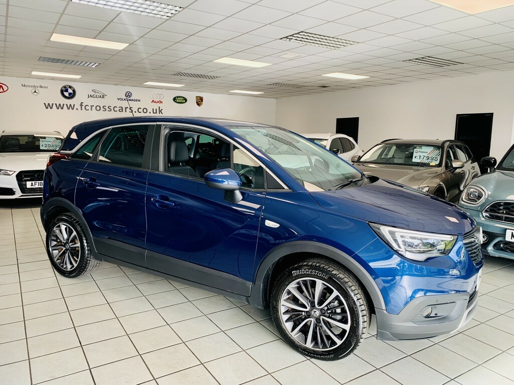 Vauxhall Crossland X Suv 1.2 Turbo Gpf Elite Nav 202170 Blue #6