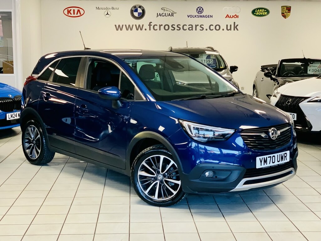 Vauxhall Crossland X Suv 1.2 Turbo Gpf Elite Nav 202170 Blue