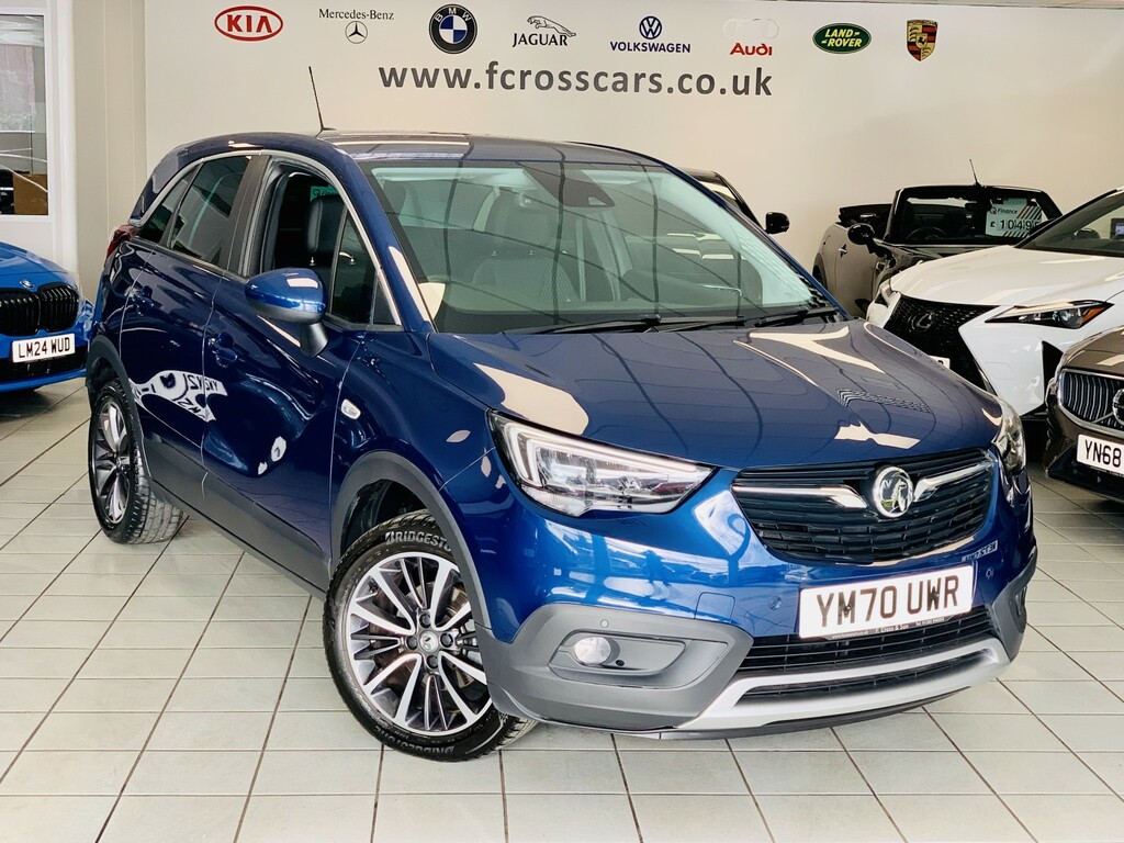 Vauxhall Crossland X Suv 1.2 Turbo Gpf Elite Nav 202170 Blue #2