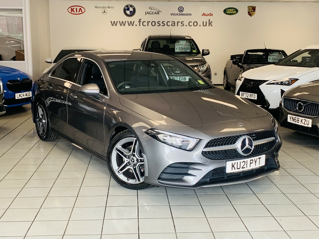 Mercedes-Benz A Class Saloon 2.0 A200d Amg Line 202121 Grey