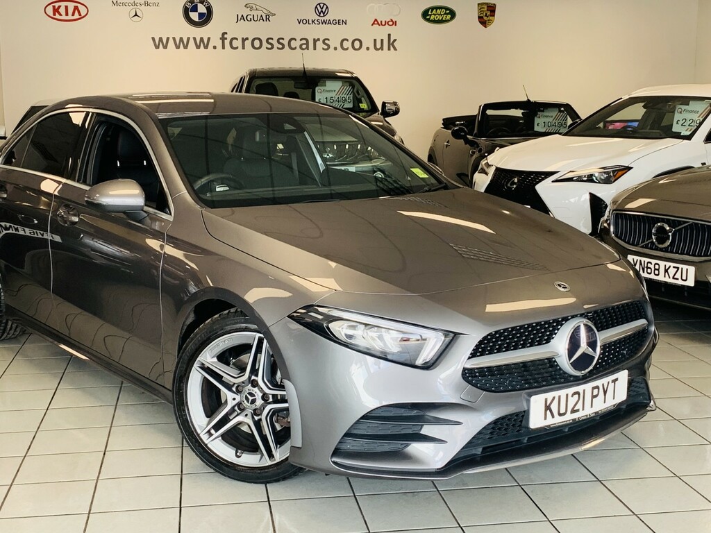 Mercedes-Benz A Class Saloon 2.0 A200d Amg Line 202121 KU21PYT Grey #4