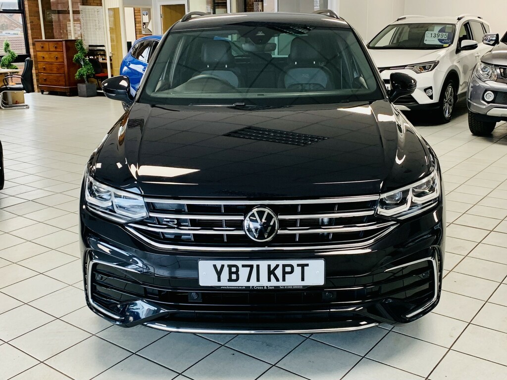 Volkswagen Tiguan Suv 2.0 Tdi R-line 202171 YB71KPT Black #4