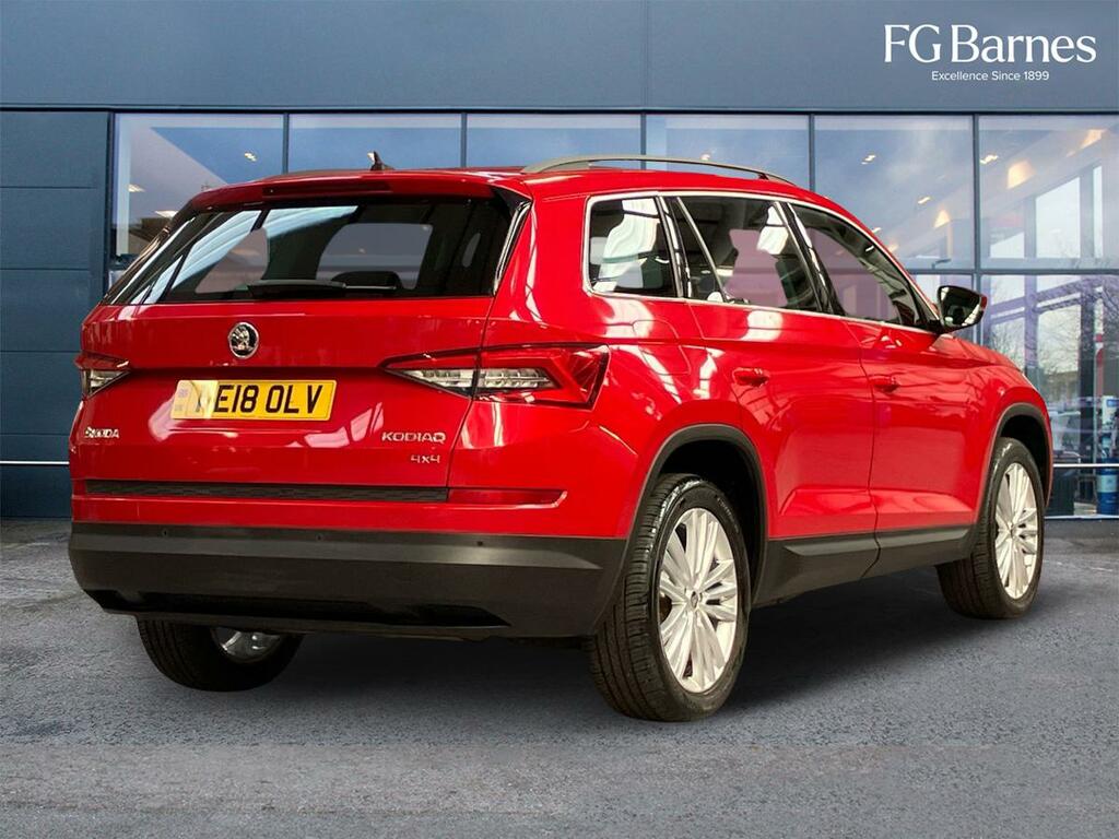 Skoda Kodiaq 1.4 Tsi 150 Se L 4X4 Dsg KE18OLV Red #3