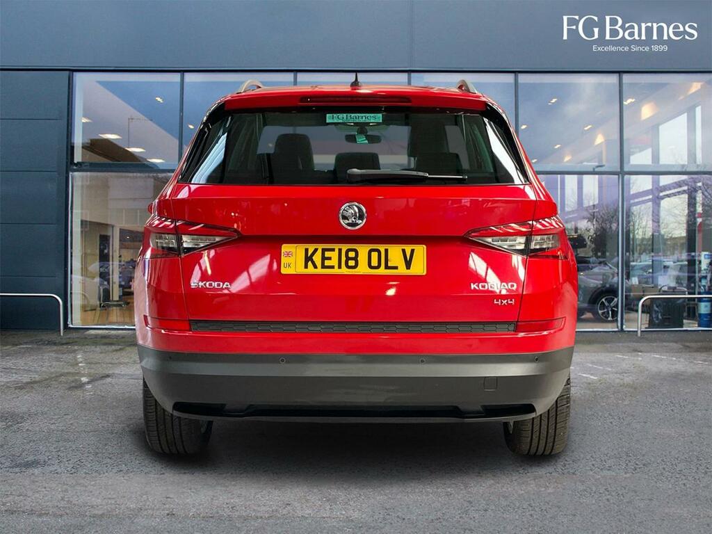 Skoda Kodiaq 1.4 Tsi 150 Se L 4X4 Dsg KE18OLV Red #4