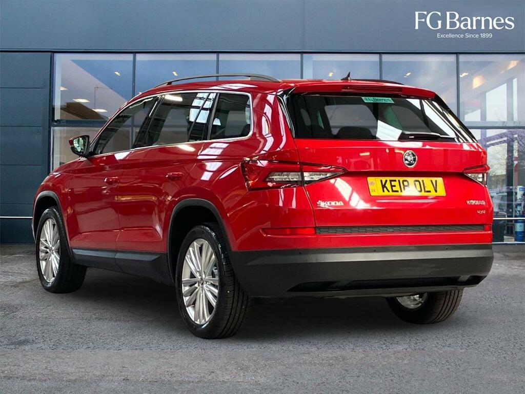 Skoda Kodiaq 1.4 Tsi 150 Se L 4X4 Dsg KE18OLV Red #5