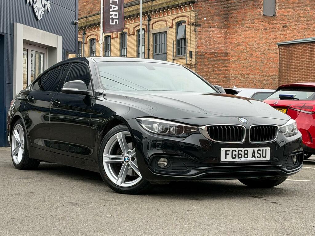BMW 4 Series Gran Coupe Hatchback 2.0 420D Sport Euro 6 Ss 20 Black