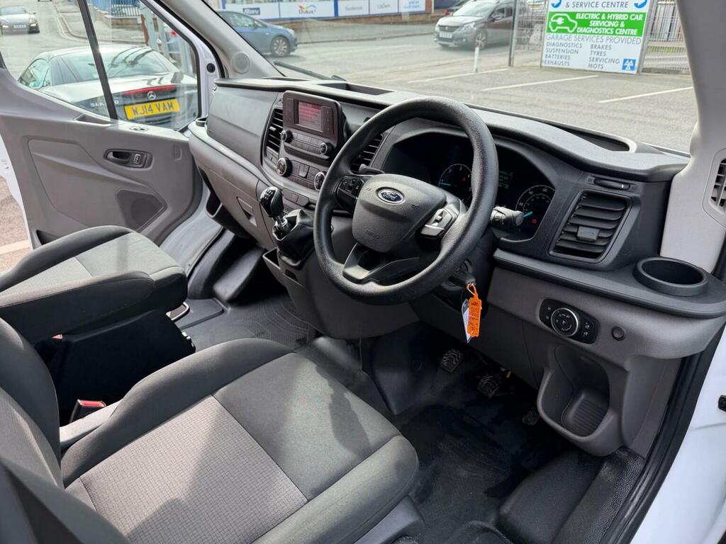 Ford Transit Custom Panel Van 2.0 350 Ecoblue Leader Rwd L3 H3 Euro 6 CK73UDM White #2