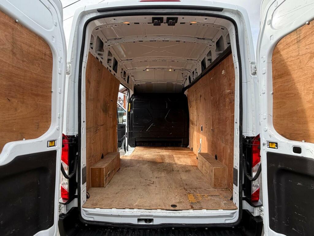 Ford Transit Custom Panel Van 2.0 350 Ecoblue Leader Rwd L3 H3 Euro 6 CK73UDM White #3