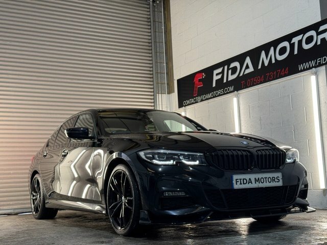 BMW 3 Series 2019 2.0 320D M Sport Saloon Xdriv YE19DTC Black #3