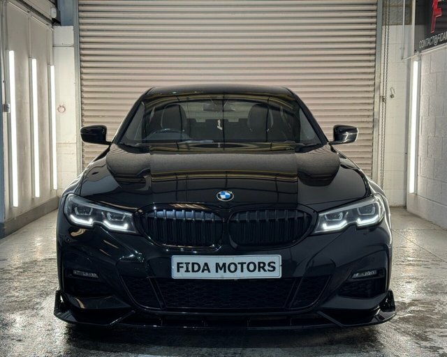 BMW 3 Series 2019 2.0 320D M Sport Saloon Xdriv YE19DTC Black #2