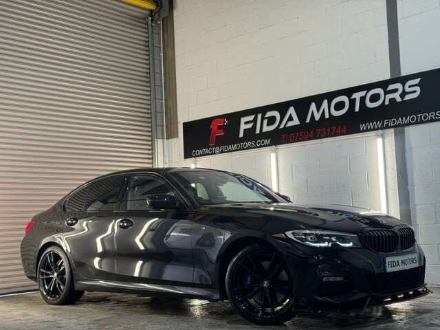 BMW 3 Series 2019 2.0 320D M Sport Saloon Xdriv Black