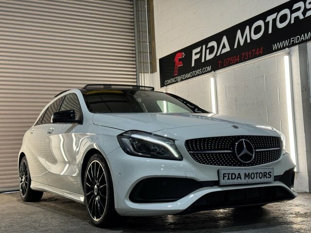 Mercedes-Benz A Class 2018 2.1 A200d Amg Line Premium Plus Hatchback 5 EG18BXW White #3