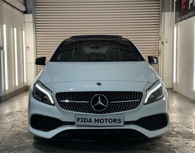 Mercedes-Benz A Class 2018 2.1 A200d Amg Line Premium Plus Hatchback 5 EG18BXW White #2