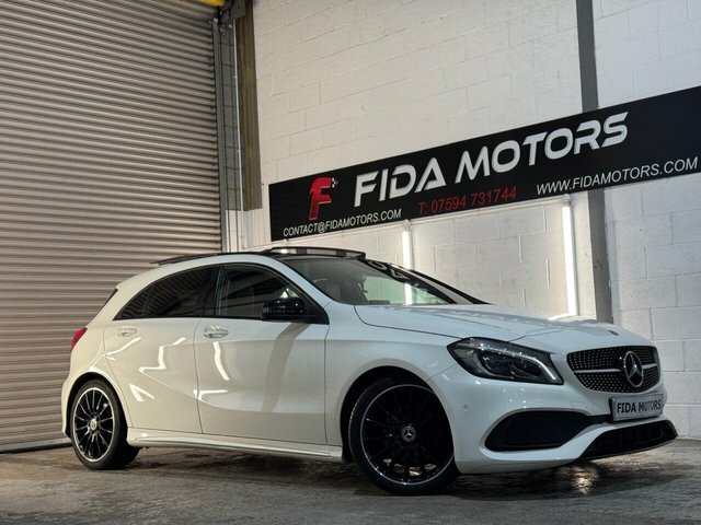 Mercedes-Benz A Class 2018 2.1 A200d Amg Line Premium Plus Hatchback 5 White