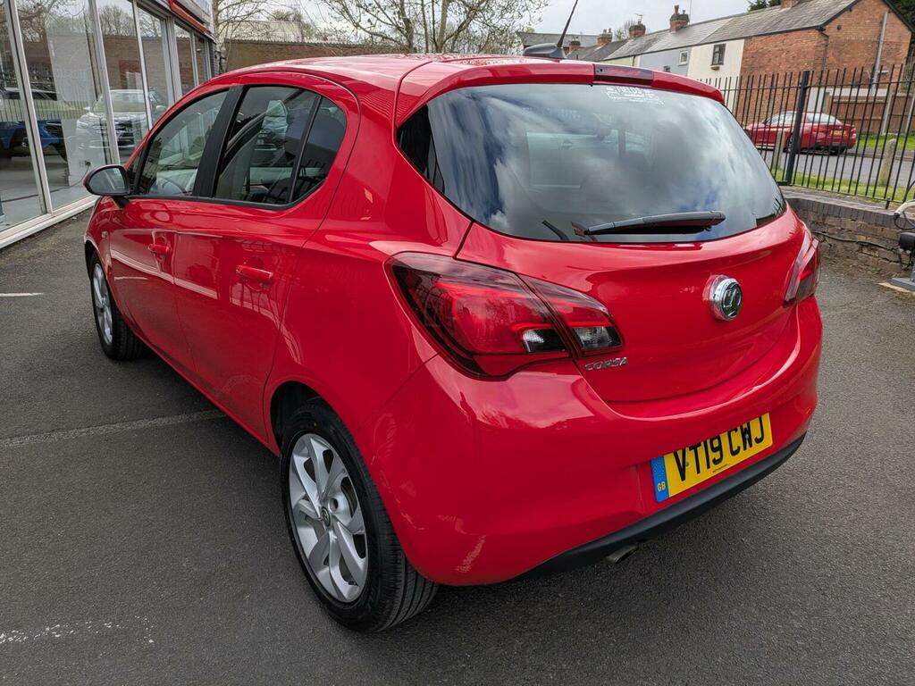 Vauxhall Corsa Hatchback 1.4I Ecotec Sport Euro 6 201919 VT19CWJ Red #4