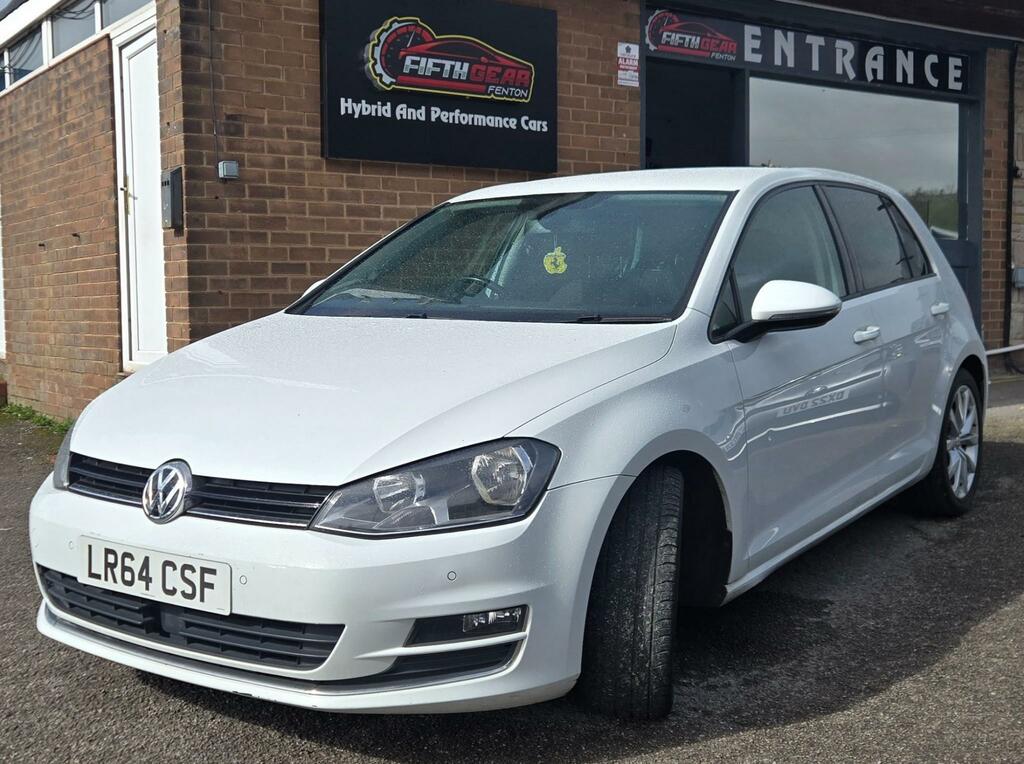Volkswagen Golf 1.4 Tsi Bluemotion Tech Act Gt Hatchback LR64CSF White #3