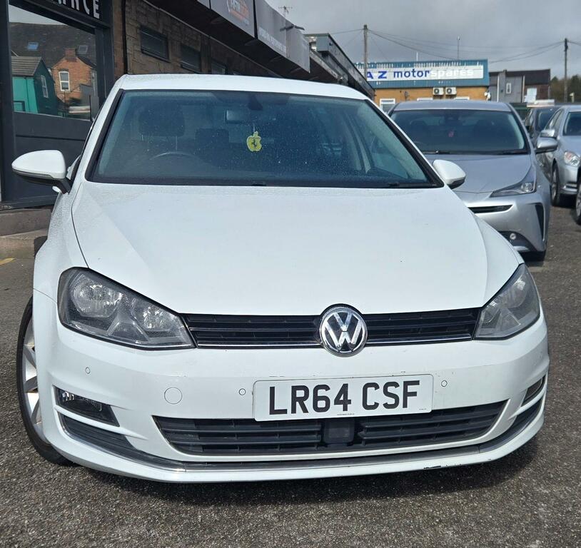 Volkswagen Golf 1.4 Tsi Bluemotion Tech Act Gt Hatchback LR64CSF White #2