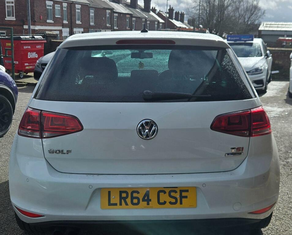 Volkswagen Golf 1.4 Tsi Bluemotion Tech Act Gt Hatchback LR64CSF White #5