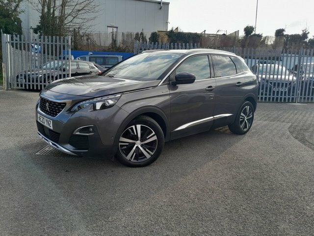 Peugeot 3008 2020 1.6 Puretech Gt Line Suv Eat Euro Grey