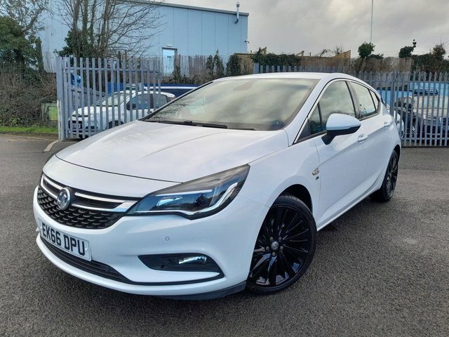 Vauxhall Astra 2016 1.6I Turbo Elite Nav Hatchback Man White