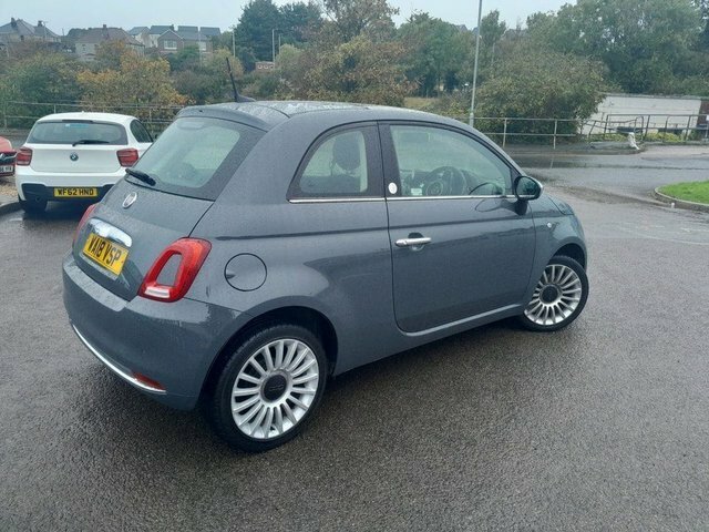 Fiat 500 2018 1.2 Mirror Hatchback Euro 6 WA18VSP Grey #4