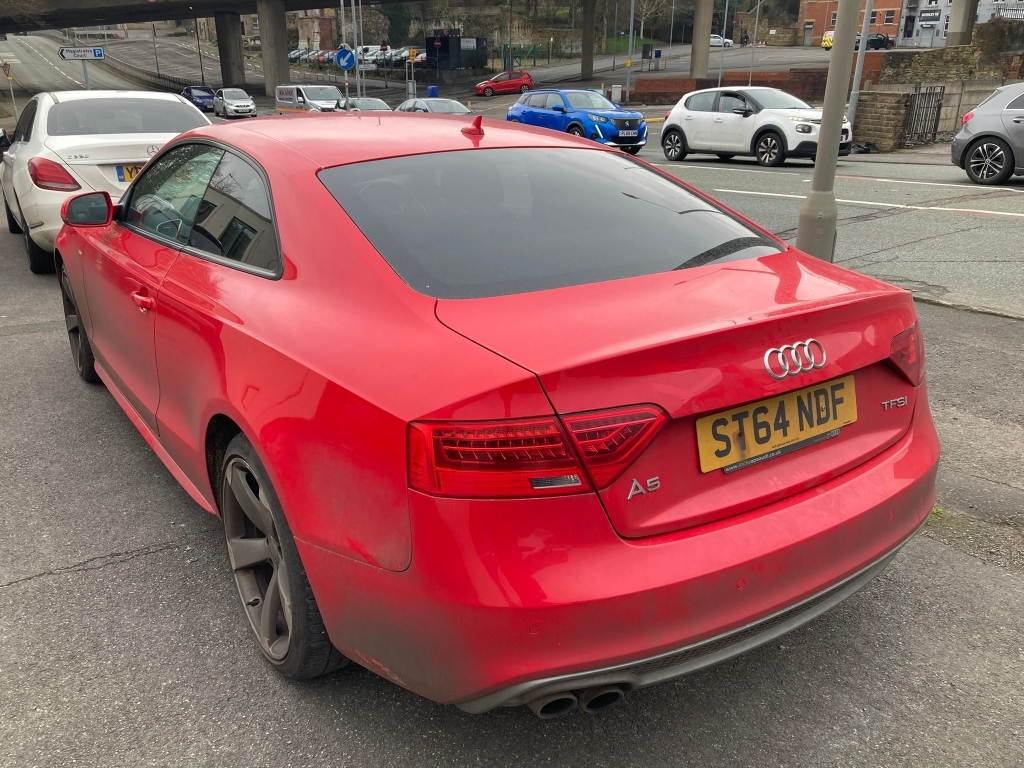 Audi A5 1.8 Tfsi Black Edition Red #2