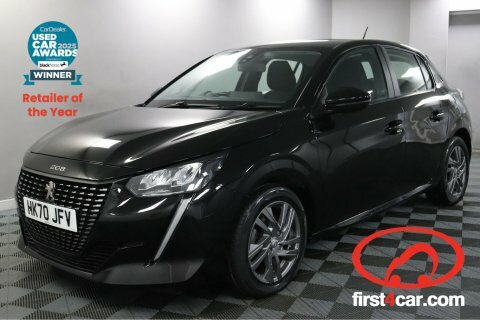 Peugeot 208 2021 70 Puretech HK70JFV Black #3