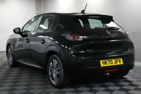 Peugeot 208 2021 70 Puretech HK70JFV Black #4