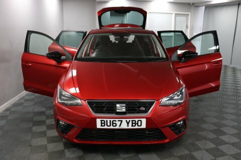 Seat Ibiza 2018 67 Tsi BU67YBO Red #5
