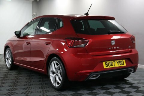 Seat Ibiza 2018 67 Tsi BU67YBO Red #5