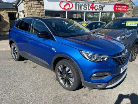 Vauxhall Grandland X 2018 68 Sport DY68ZSJ Blue #3