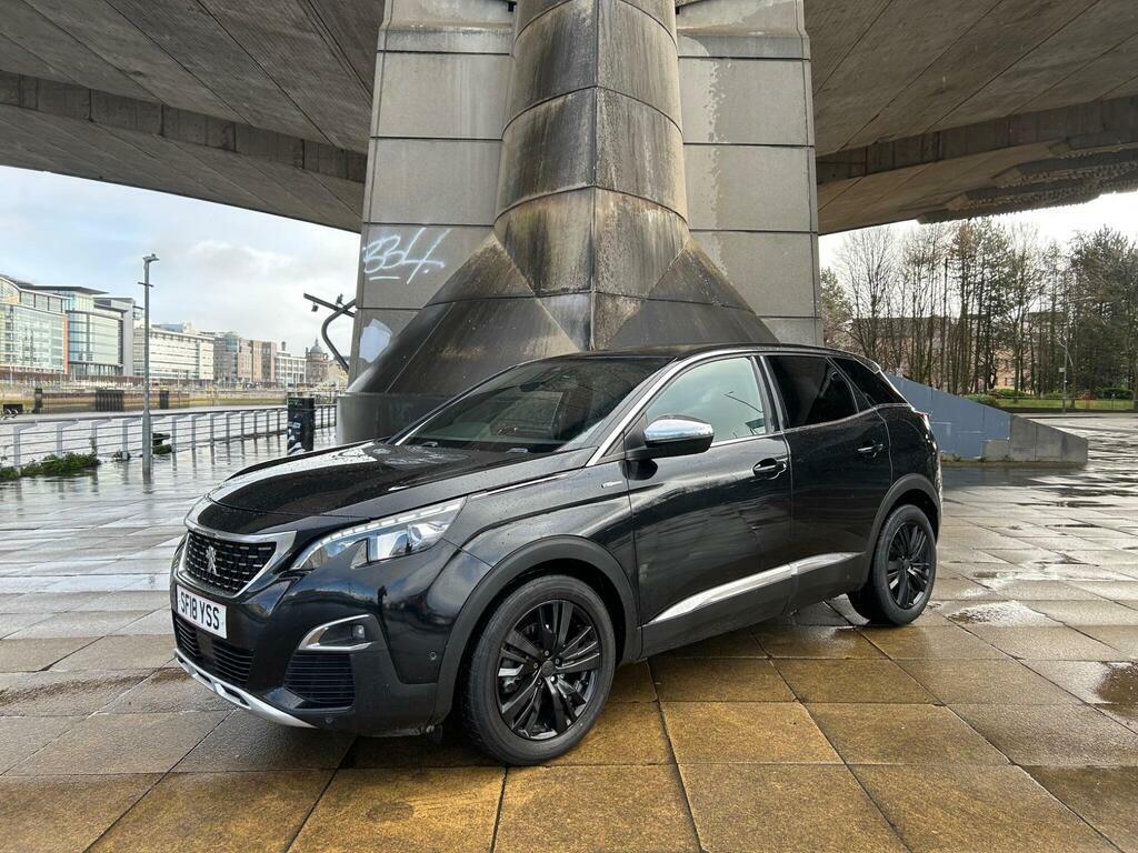 Peugeot 3008 1.6 Bluehdi Gt Line Euro 6 S S SF18YSS Black #2