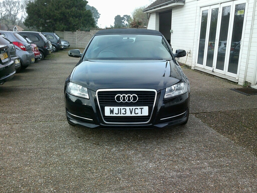 Audi A3 Cabriolet Convertible 1.2 Tfsi 2013 Black #6