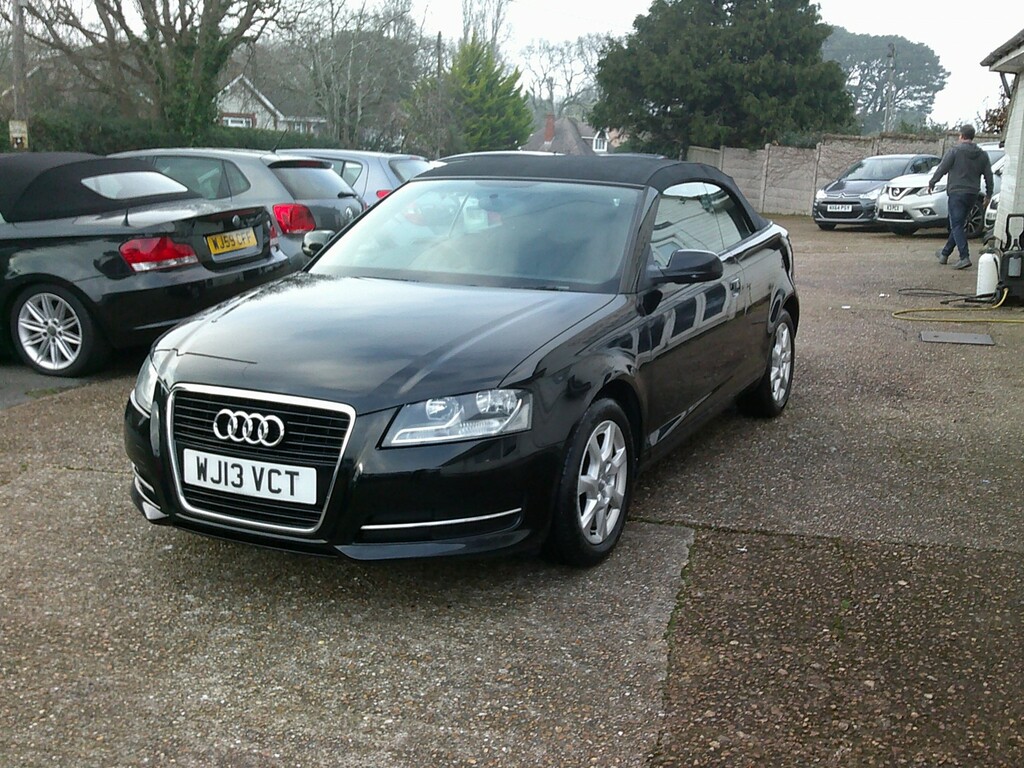 Audi A3 Cabriolet Convertible 1.2 Tfsi 2013 Black #5