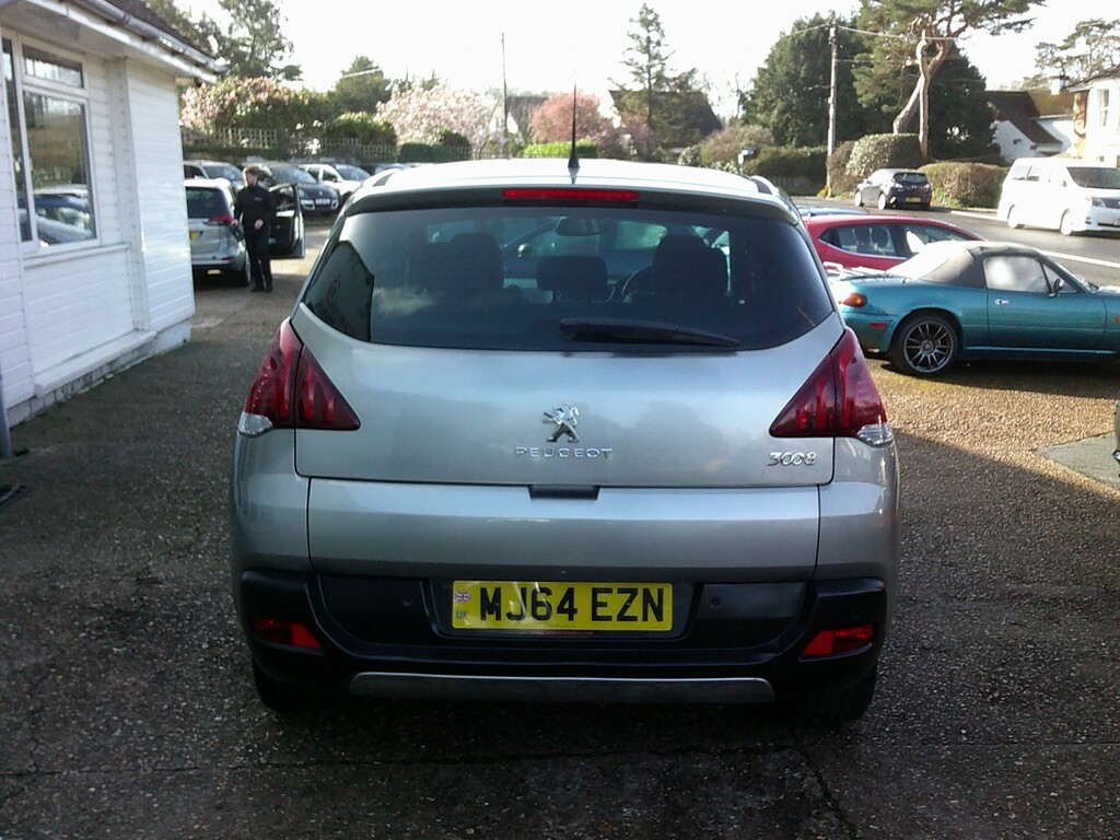 Peugeot 3008 Suv 1.6 Hdi Allure 2015 MJ64EZN Grey #3