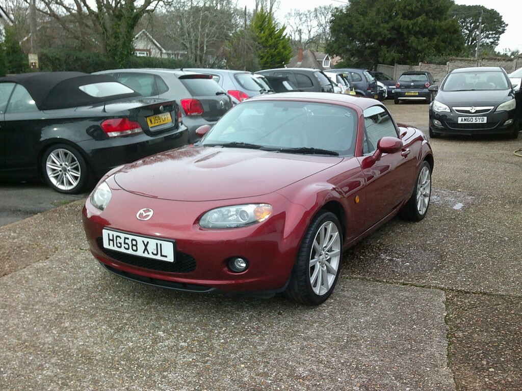Mazda MX-5 Convertible 2.0 I Sport 2008 HG58XJL Red #5