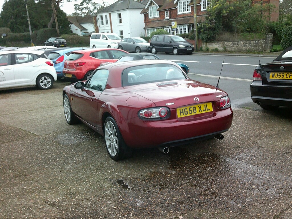 Mazda MX-5 Convertible 2.0 I Sport 2008 HG58XJL Red #4