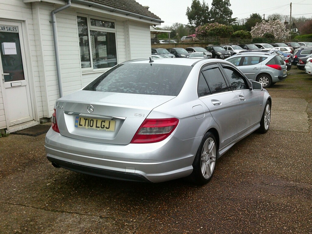Mercedes-Benz C Class Saloon 1.8 C180 Blueefficiency Sport 2010 LT10LGJ Silver #2