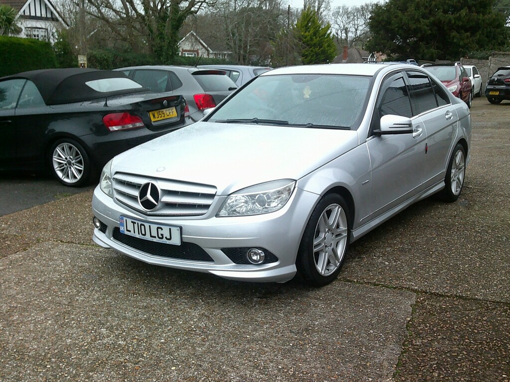 Mercedes-Benz C Class Saloon 1.8 C180 Blueefficiency Sport 2010 LT10LGJ Silver #5
