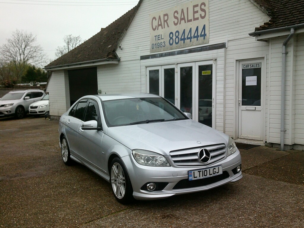 Mercedes-Benz C Class Saloon 1.8 C180 Blueefficiency Sport 2010 Silver