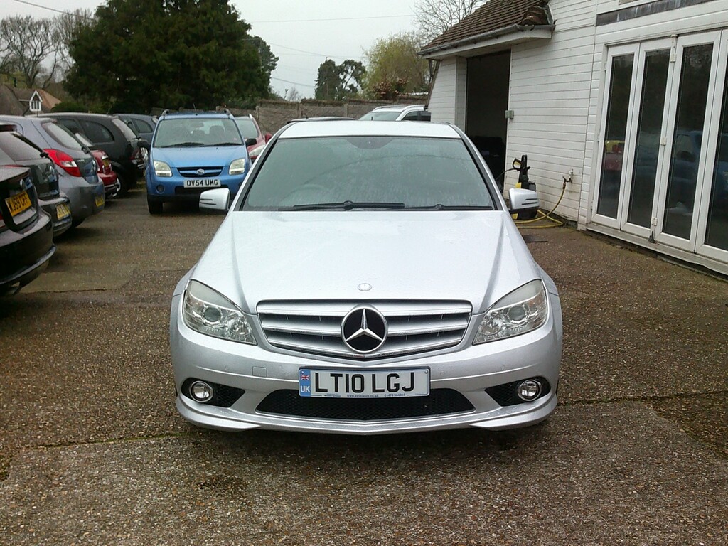 Mercedes-Benz C Class Saloon 1.8 C180 Blueefficiency Sport 2010 LT10LGJ Silver #6