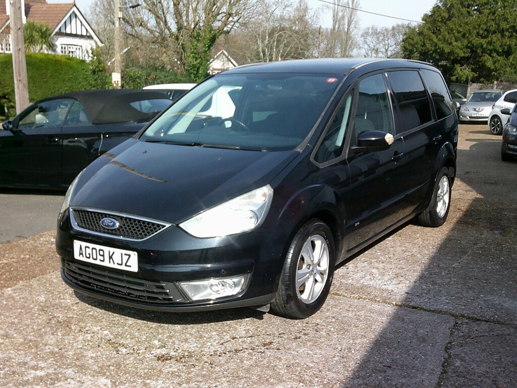 Ford Galaxy Mpv 2.0 Tdci Zetec 2009 AG09KJZ Black #5